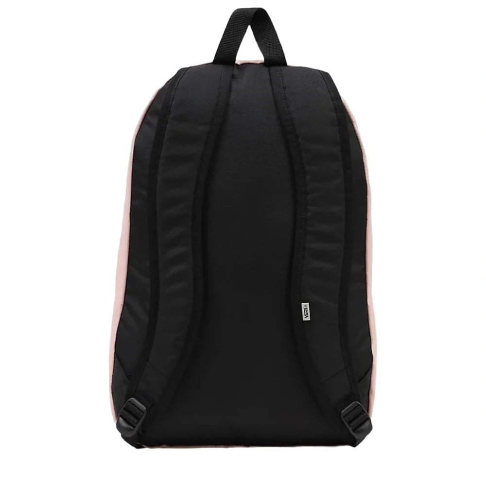 🎒SCHOOL SALE🎒VANS Mochila Ranged Backpack Pink Laptop Logo Zip Bag VN0A7UFNY6O